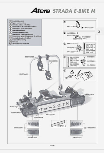 Atera strada bike - e-bike, m